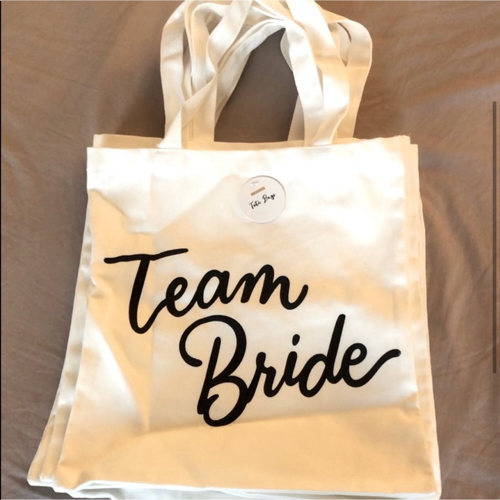 Team Bride Tote Bags